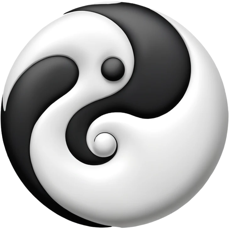 yin yang symbol emoji
