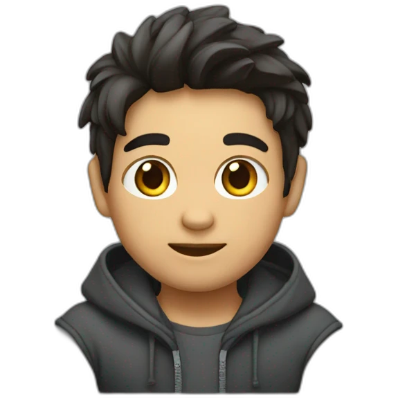 Niño rubio rulos emoji