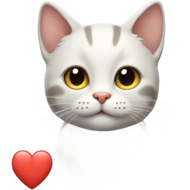 cat with heart emoji