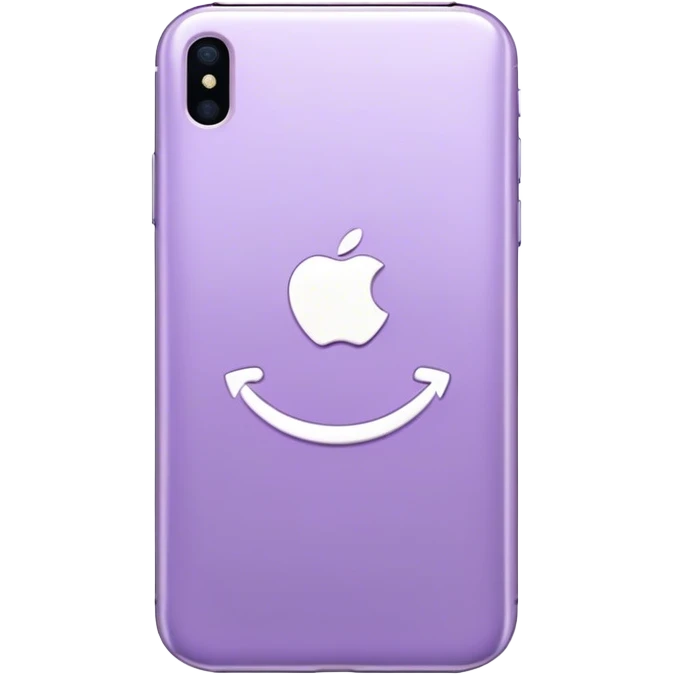 lavender iphone emoji