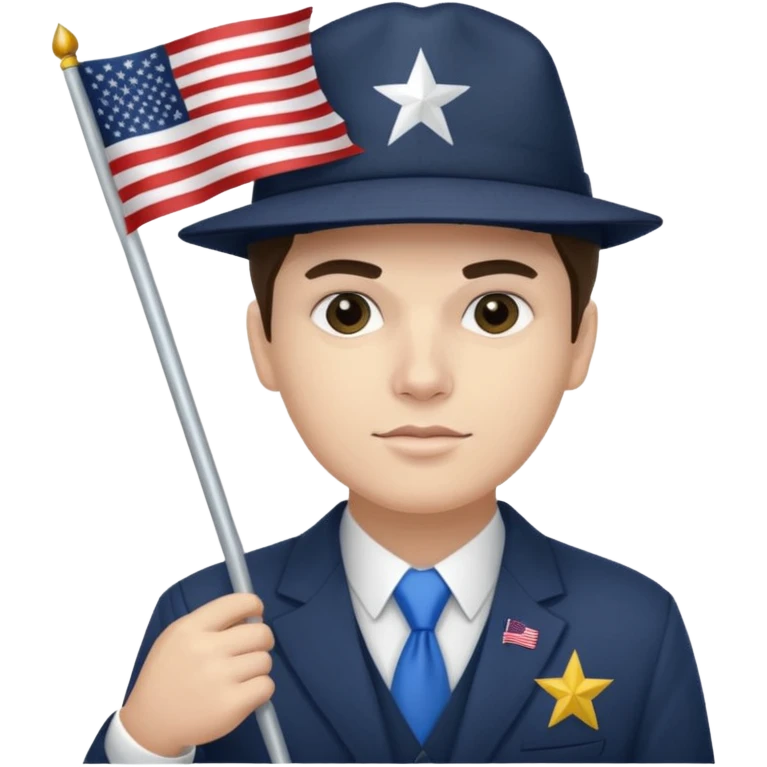 AF America first flag Nick Fuentes  emoji