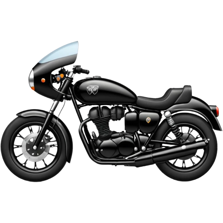 Classic 350 stealth black emoji emoji