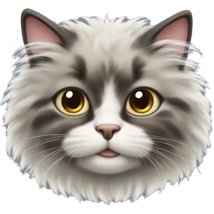 Fluffy cat  emoji
