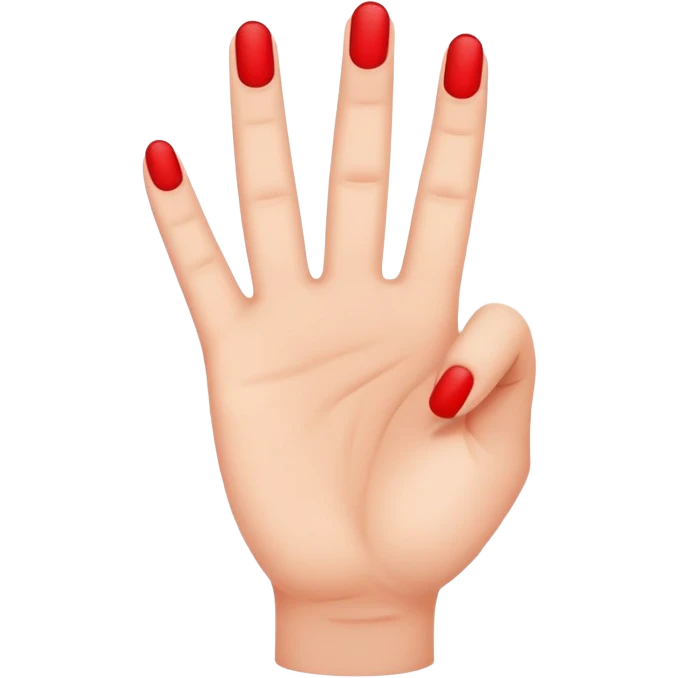 the bloodlines we are the ones hand symbol simple emoji
