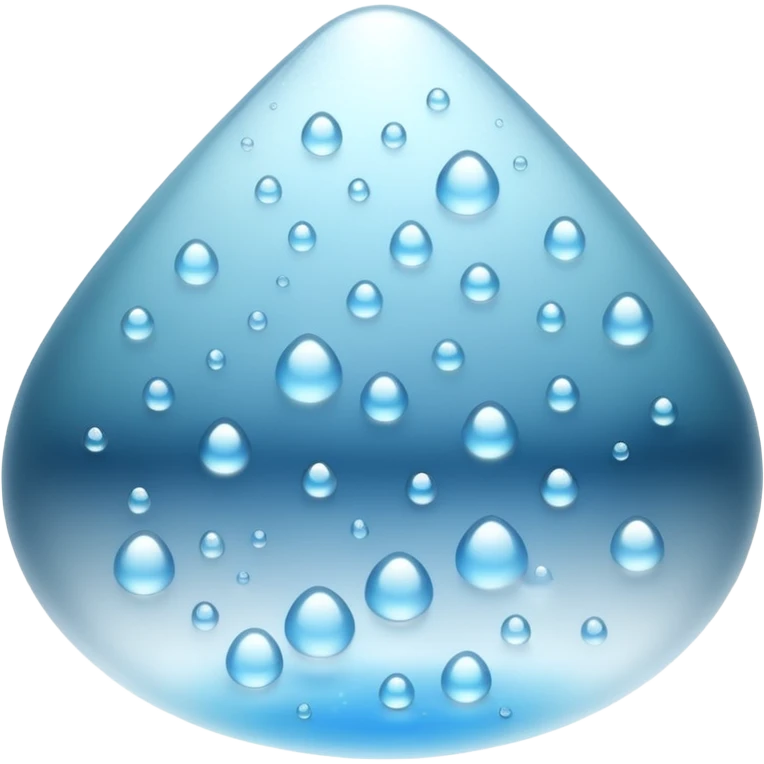 a close-up of a glass surface covered with small water droplets and light fog, as if from steam or humidity — some droplets sliding down slowly — soft reflections and blurred transparency give a realistic misty look — clean, glossy design with gentle lighting emoji