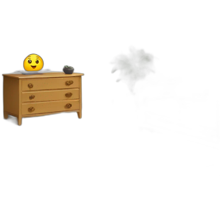 Chat dans maison emoji