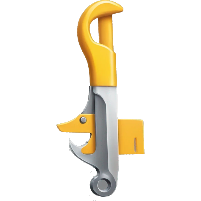 generate the number 1 from the construction tools emoji