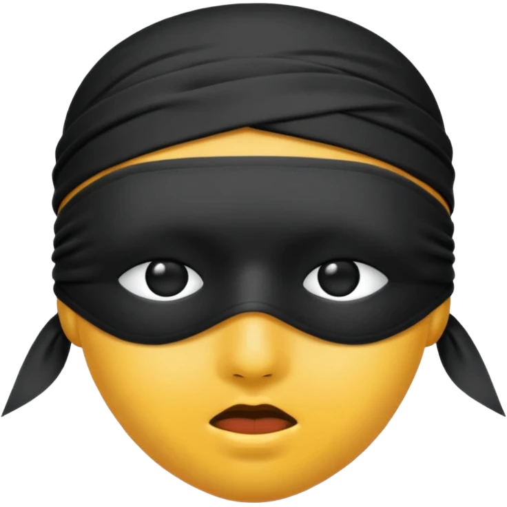 Blindfold  emoji