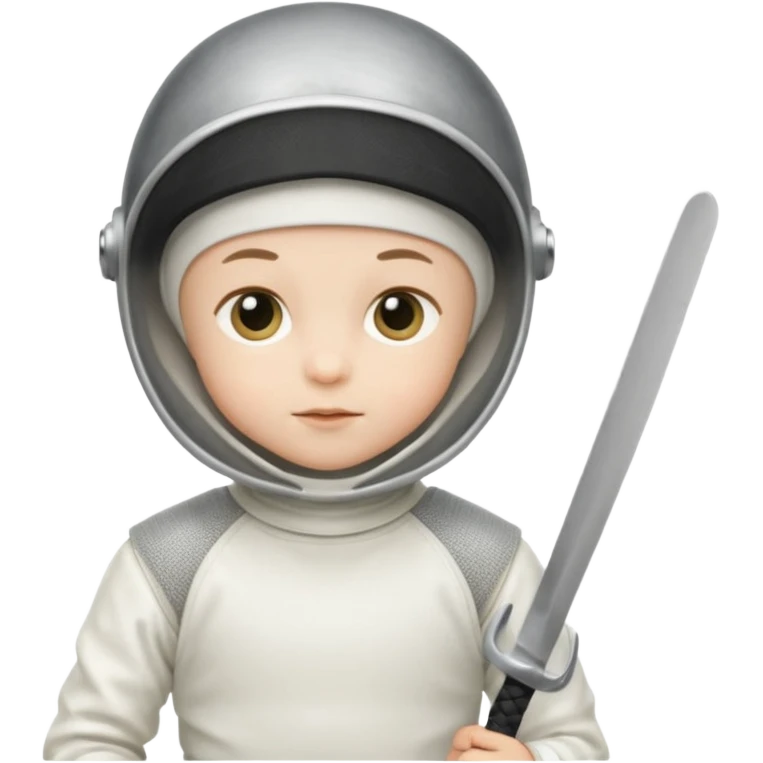 fencer baby emoji