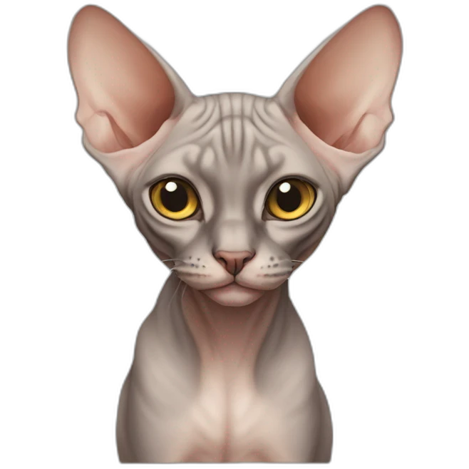 SPHYNX cat emoji