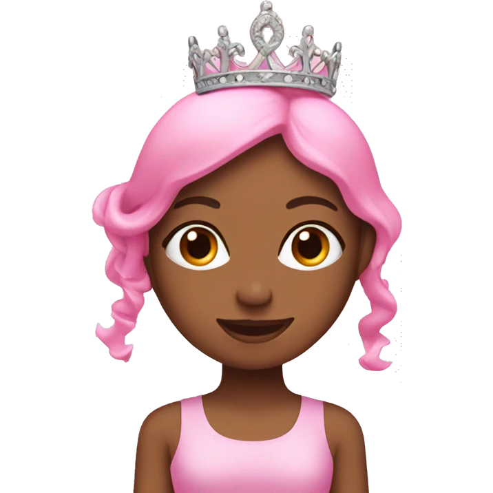 pink pilates princess emoji