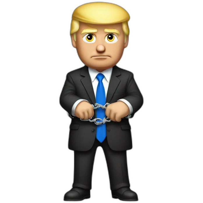 trump-in-handcuffs emoji