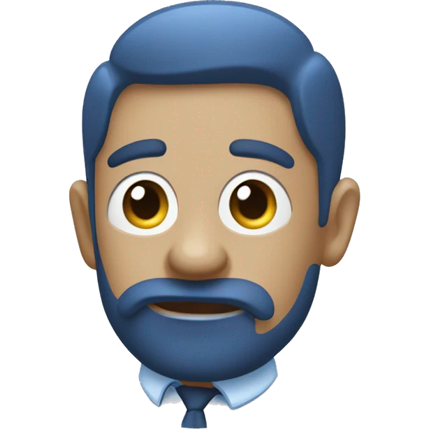 The word BizDev in white letters on a blue backround emoji
