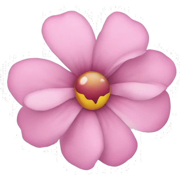 pink flowers emoji