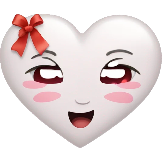 heart with bow emoji