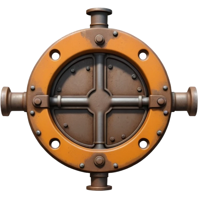 3D illustration of a manhole cover half-open with pipe access visible below, clean Pixar-like rendering, subtle shadows, slightly industrial look, not scary emoji