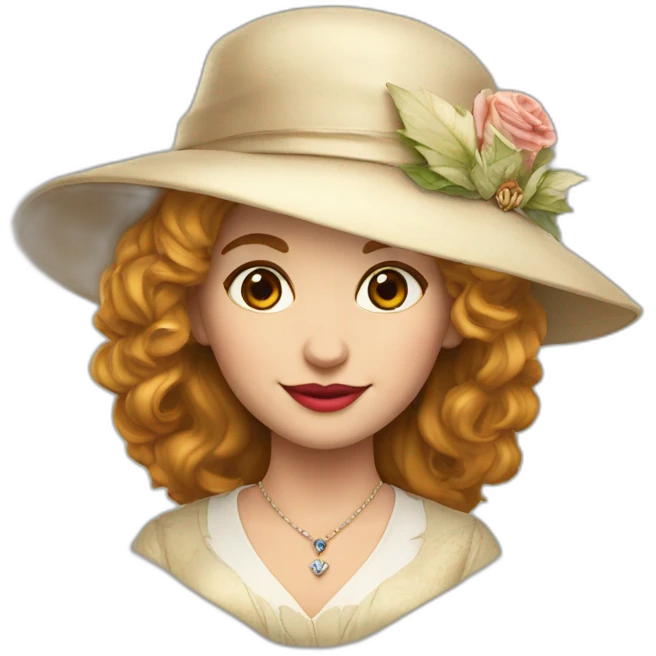 Le reine Elizabeth avec le chapeau d'Harry Potter emoji