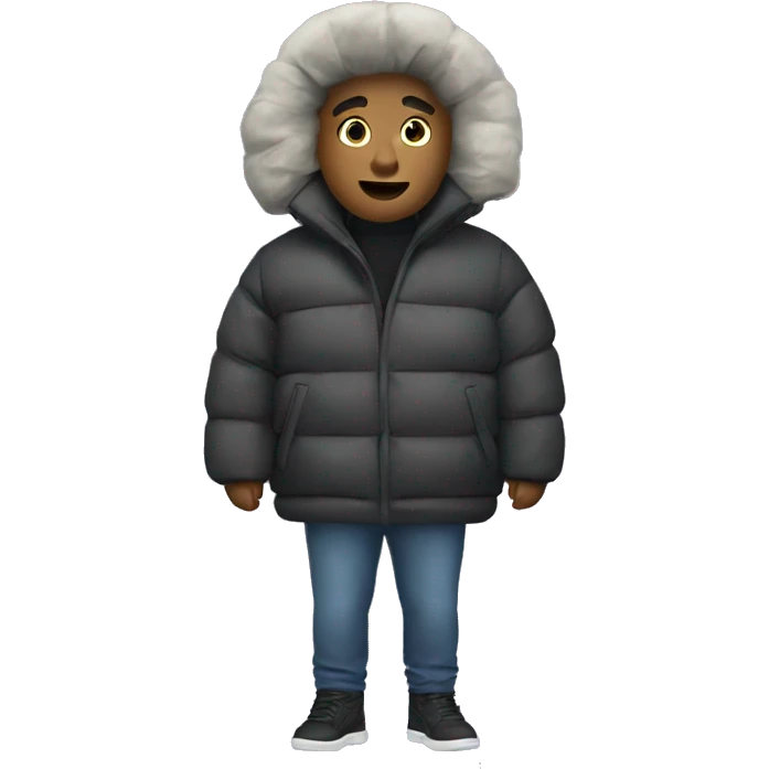 big puffer jacket emoji