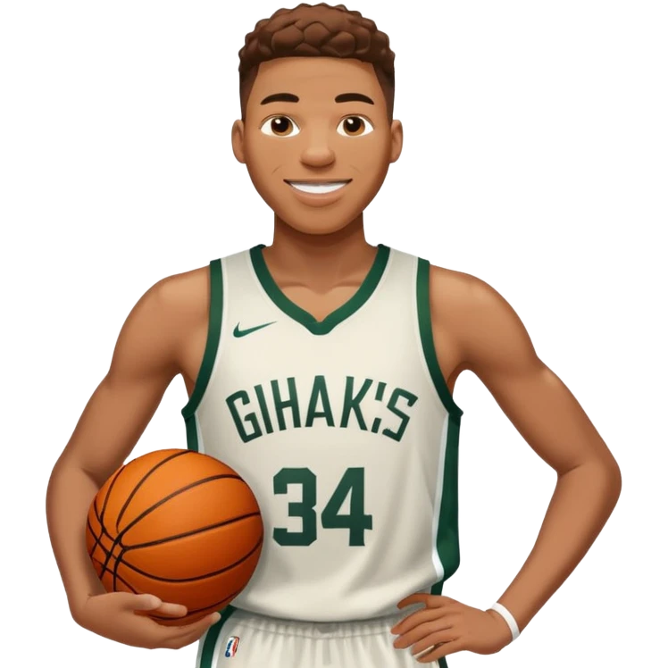 giannis Bucks smiling emoji