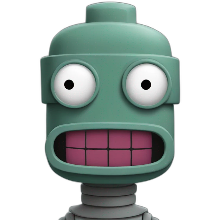 Bender from futurama where’s a tfilin emoji