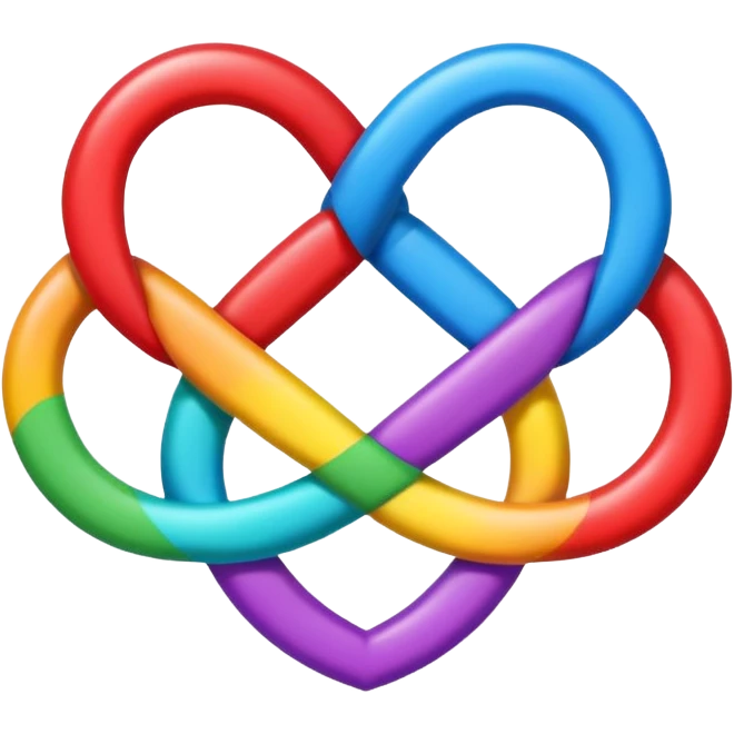 polyamory symbol emoji