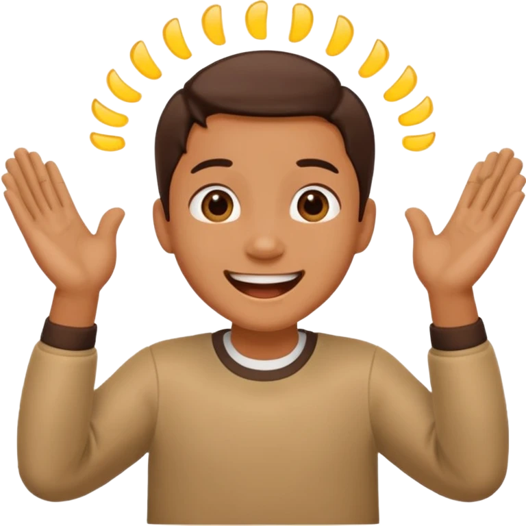 with applause please emoji