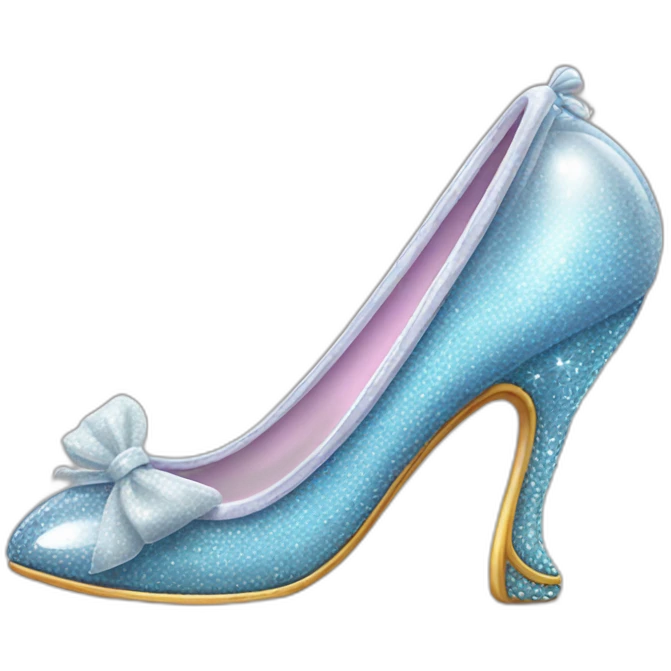 glass slippers for cinderella emoji