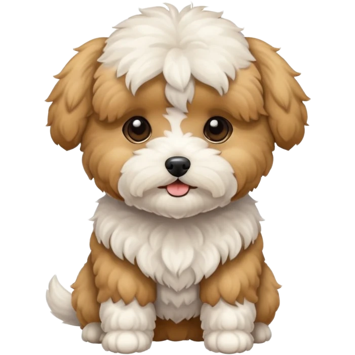 Maltipoo dog emoji