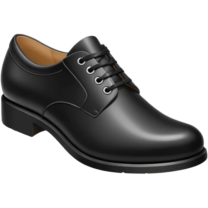 shoe black emoji