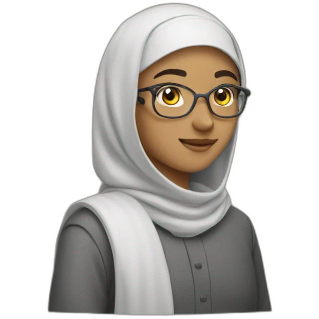 Muslim student  emoji