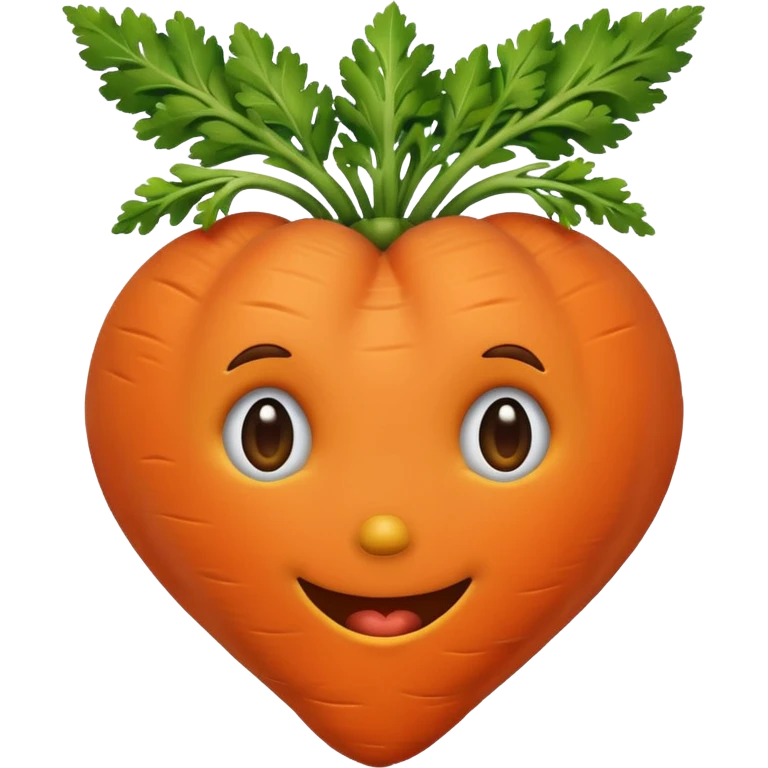 carrot face emoji
