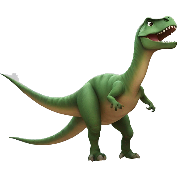 dinosaur in the sky emoji