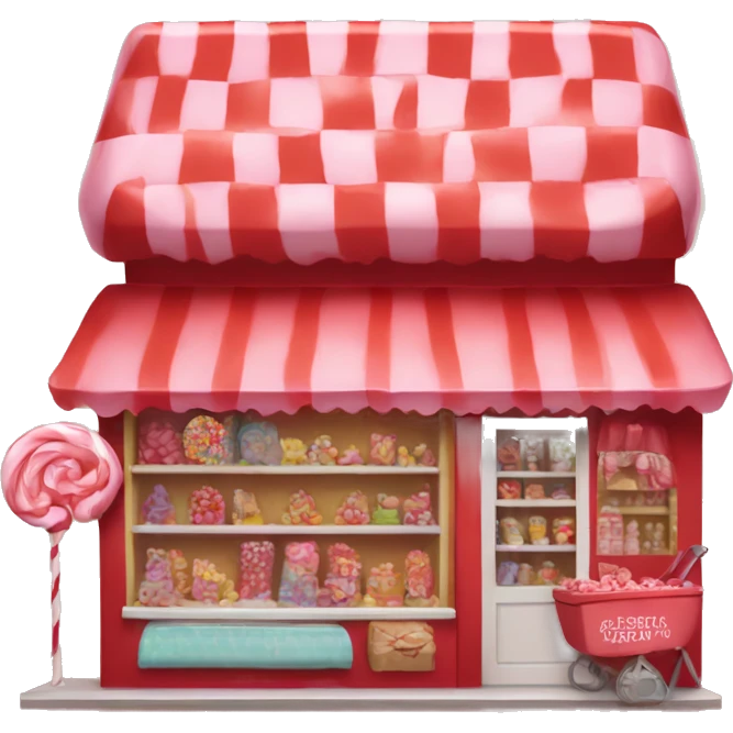 candy shop red emoji