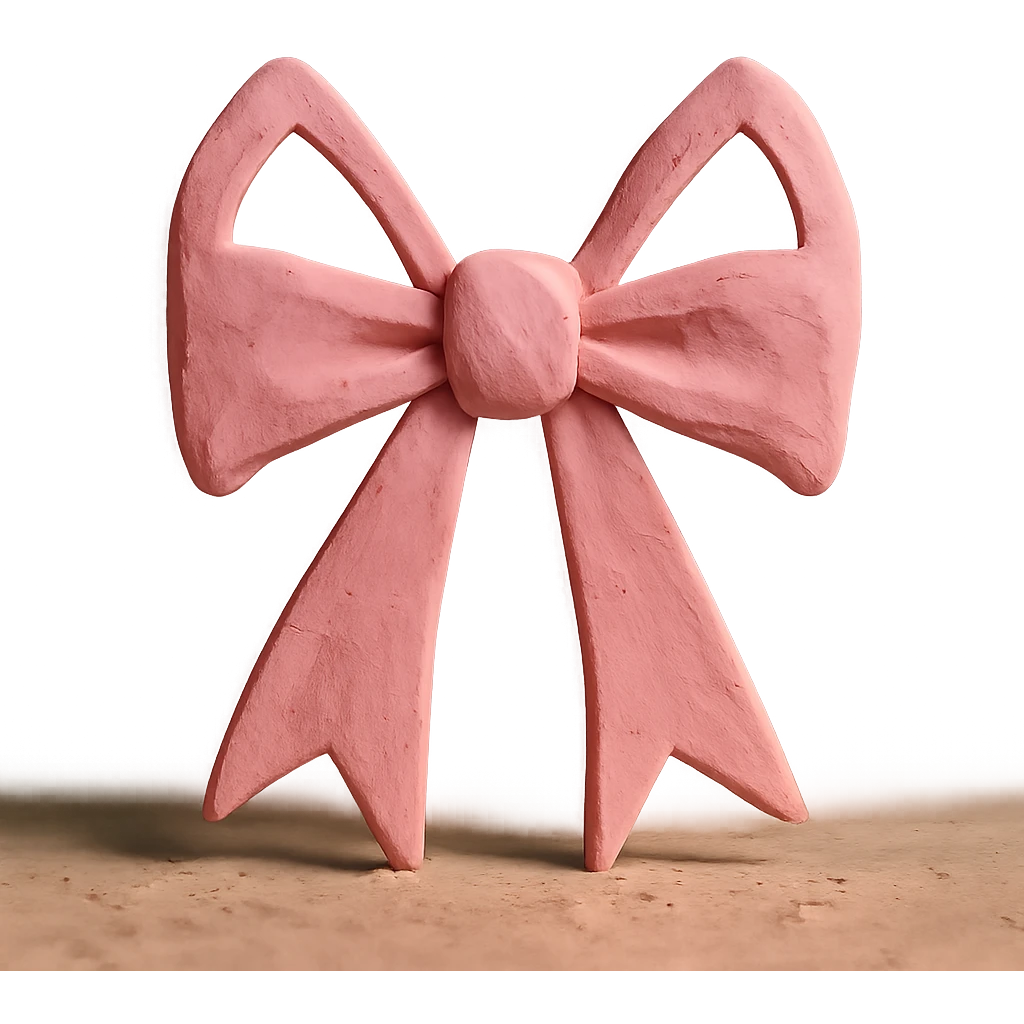 pink gothic bow emoji