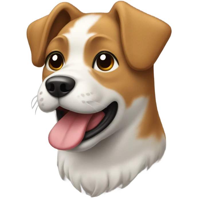 Dog with ྀི emoji