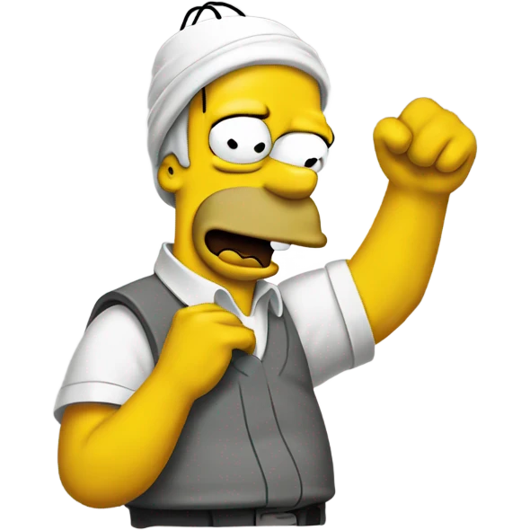 Homer simpson emoji