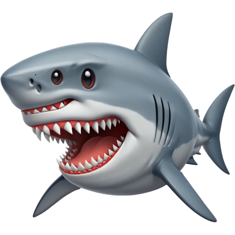 make the shark super emoji