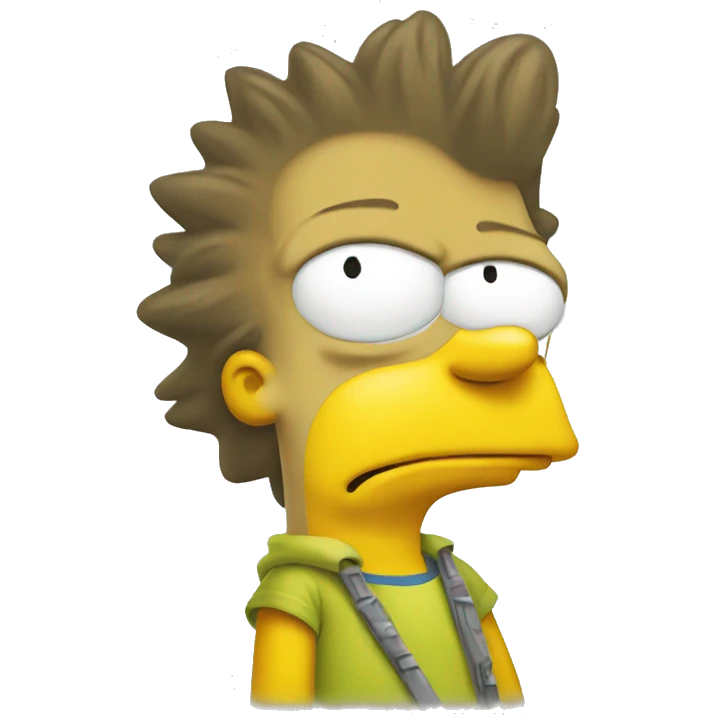 Bart simpson emoji