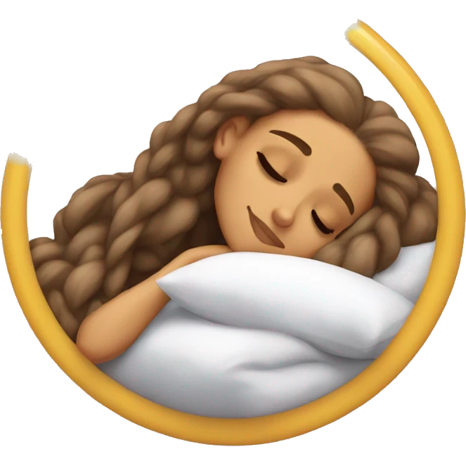 Ariana Grande sleeping emoji
