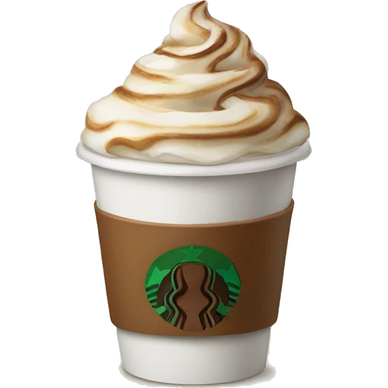 Vas de café de Starbucks  emoji