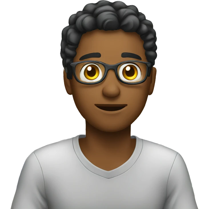 students watching a video in class emoji