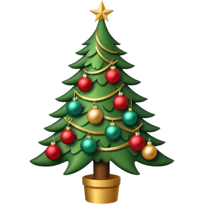 Christmas tree emoji