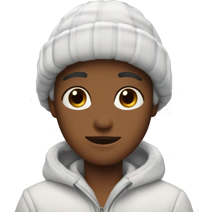 winter aesthetic emoji