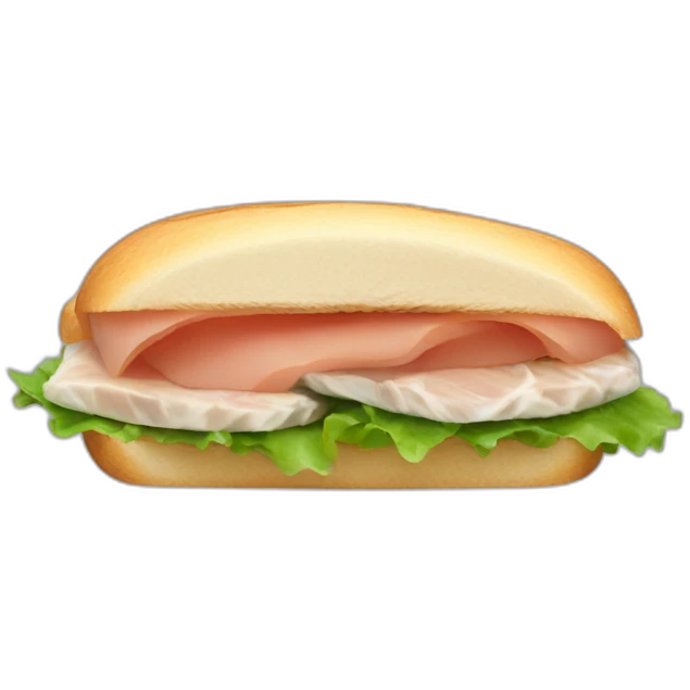 Tuna fish sandwich  emoji