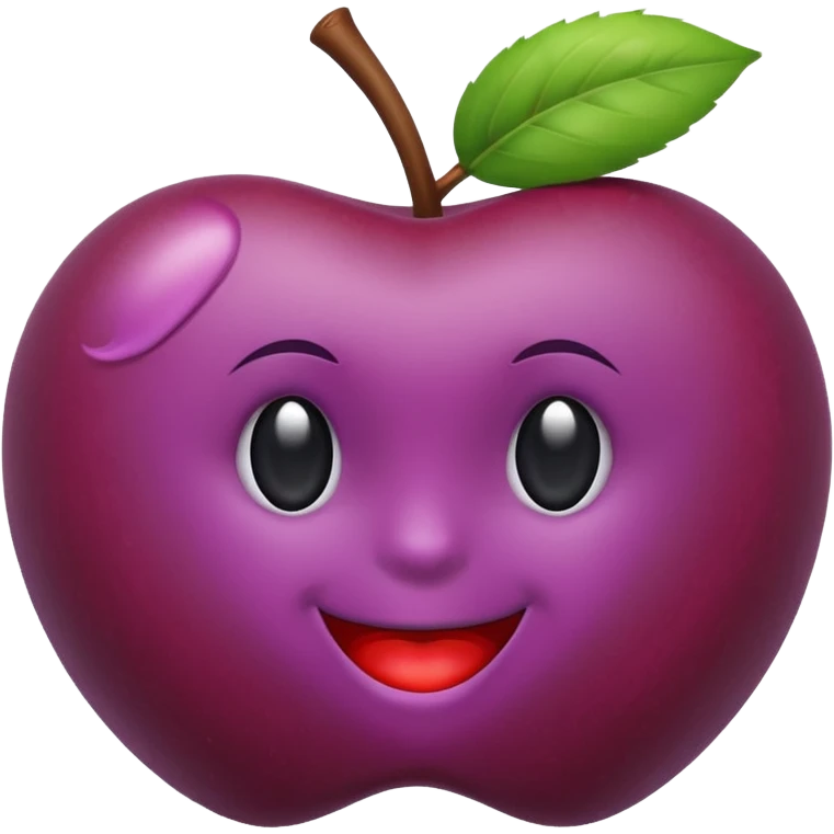 acai berry apple emoji  emoji