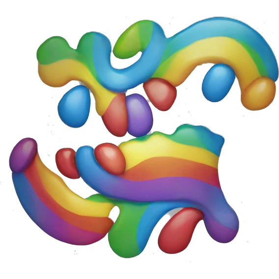 rainbow smile emoji
