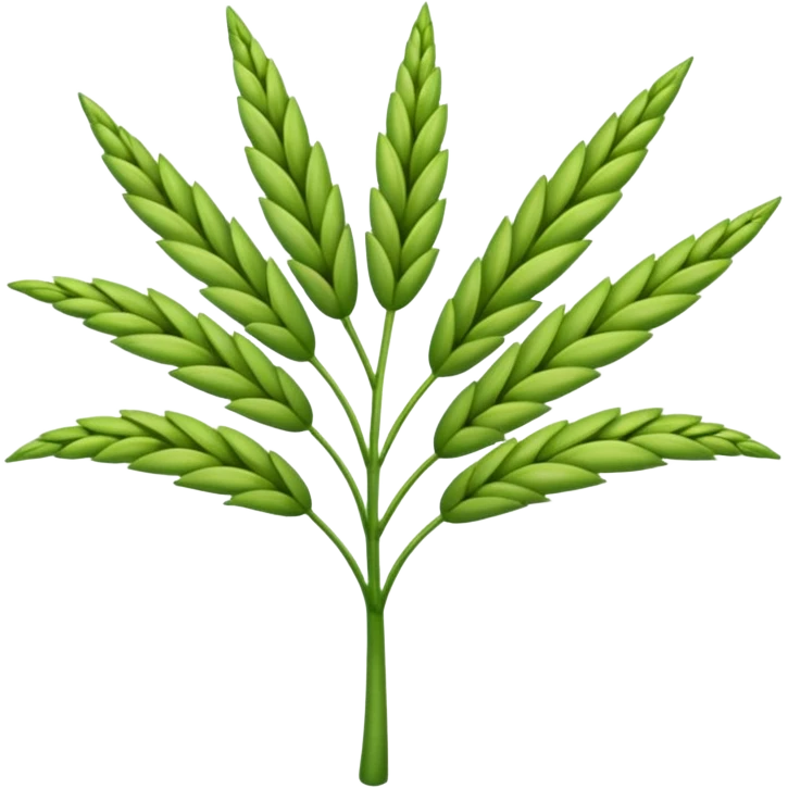 rye plant emoji