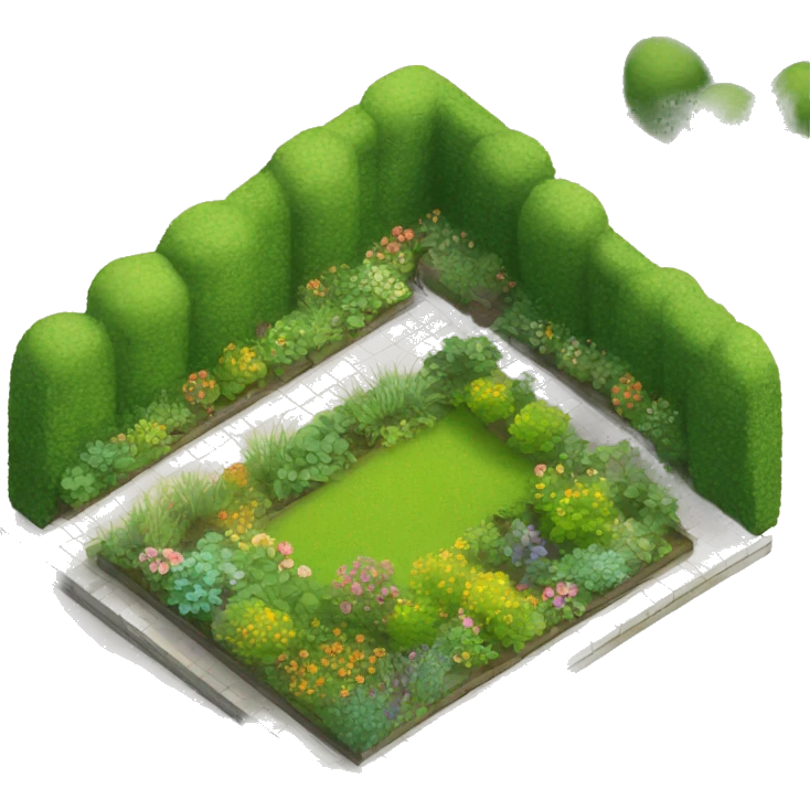 garden flat emoji