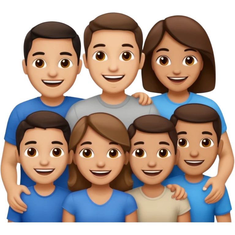 amigos puerto riqueños fuera del campus emoji
