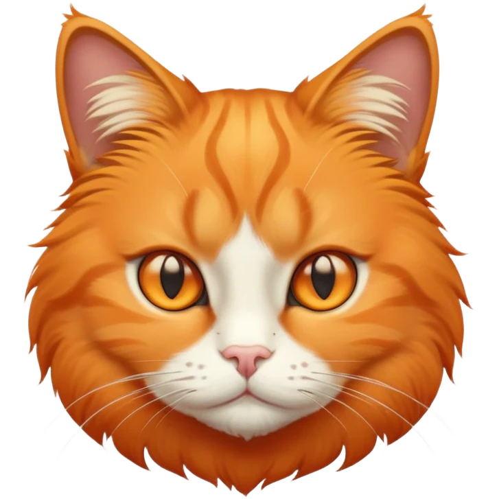 orange cat  emoji